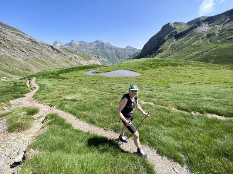 Randonneuse à Gavarnie